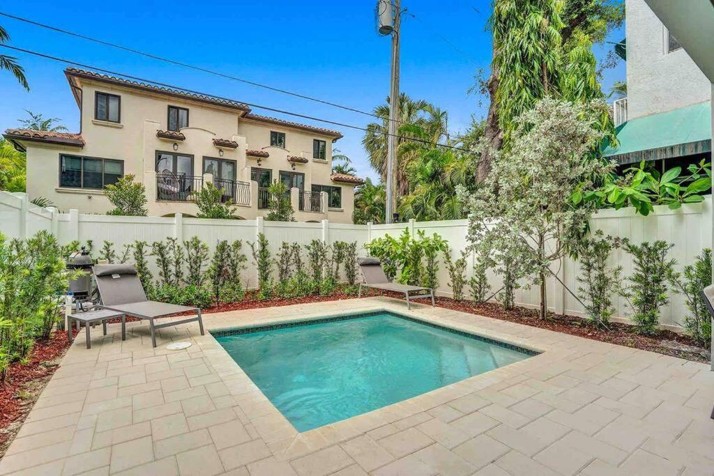 Luxury Paradise Walk To Las Olas -5 Mins To Beach Fort Lauderdale Extérieur photo
